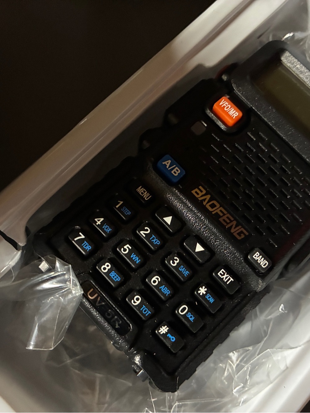 Baofeng UV-5R Two-Way Radio - Black, pair